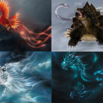 Suzaku, Byakko, Seiryu y Genbu – Las cuatro bestias sagradas - Sendas del viento