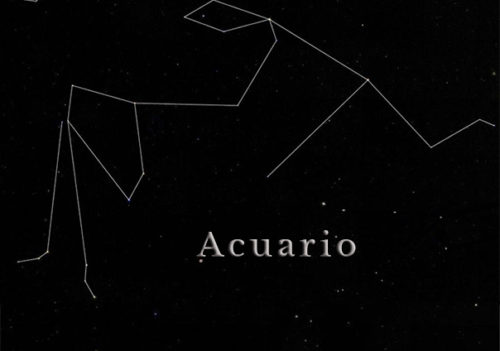 Constelación de Acuario - Sendas del viento