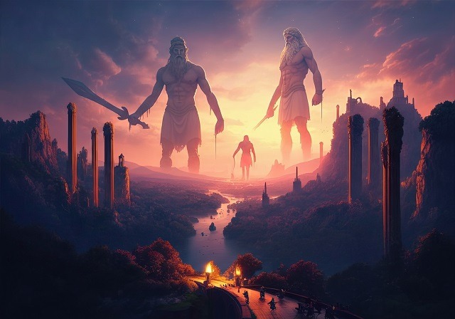 Gigantomaquia - Sendas del viento